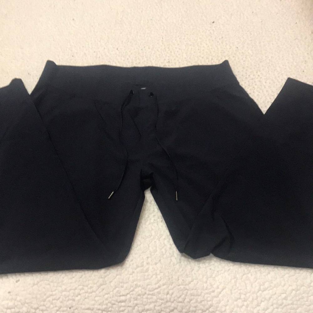 Blue Polyester Pant